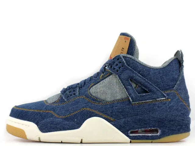 AO2571-401-R LEVI'S Ã Nike Air Jordan 4 "Denim" (Blank Tab) (Men's)