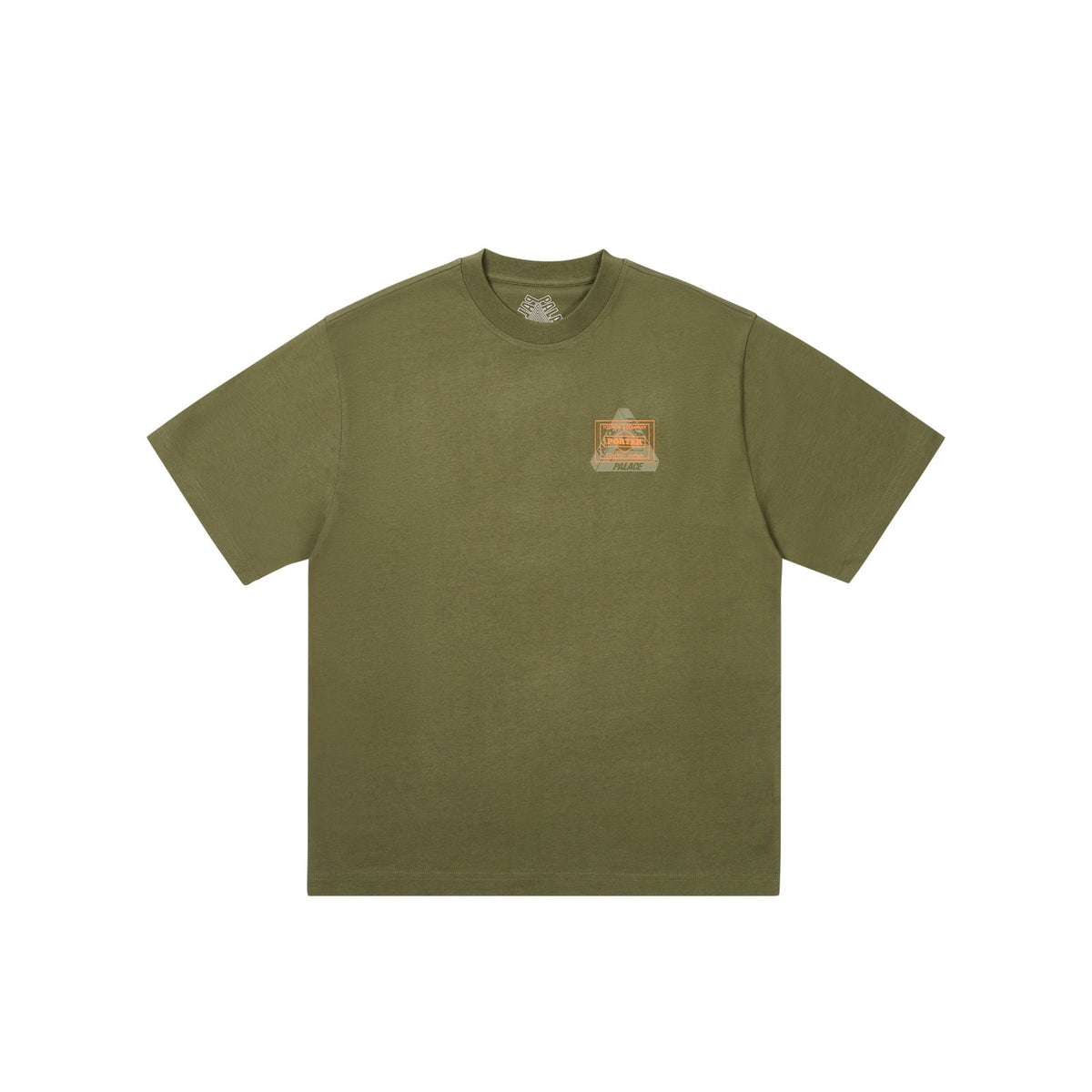 PALACE PORTER YOSHIDA Tee Olive
