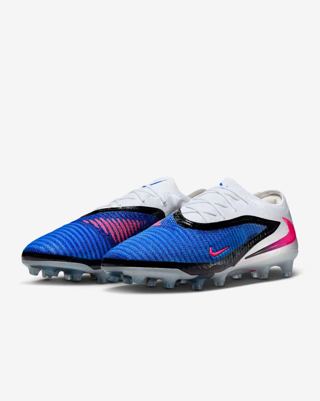 HQ2335-446 Nike Phantom 6 Low Elite Racer Blue White Pink Blast (Men's)