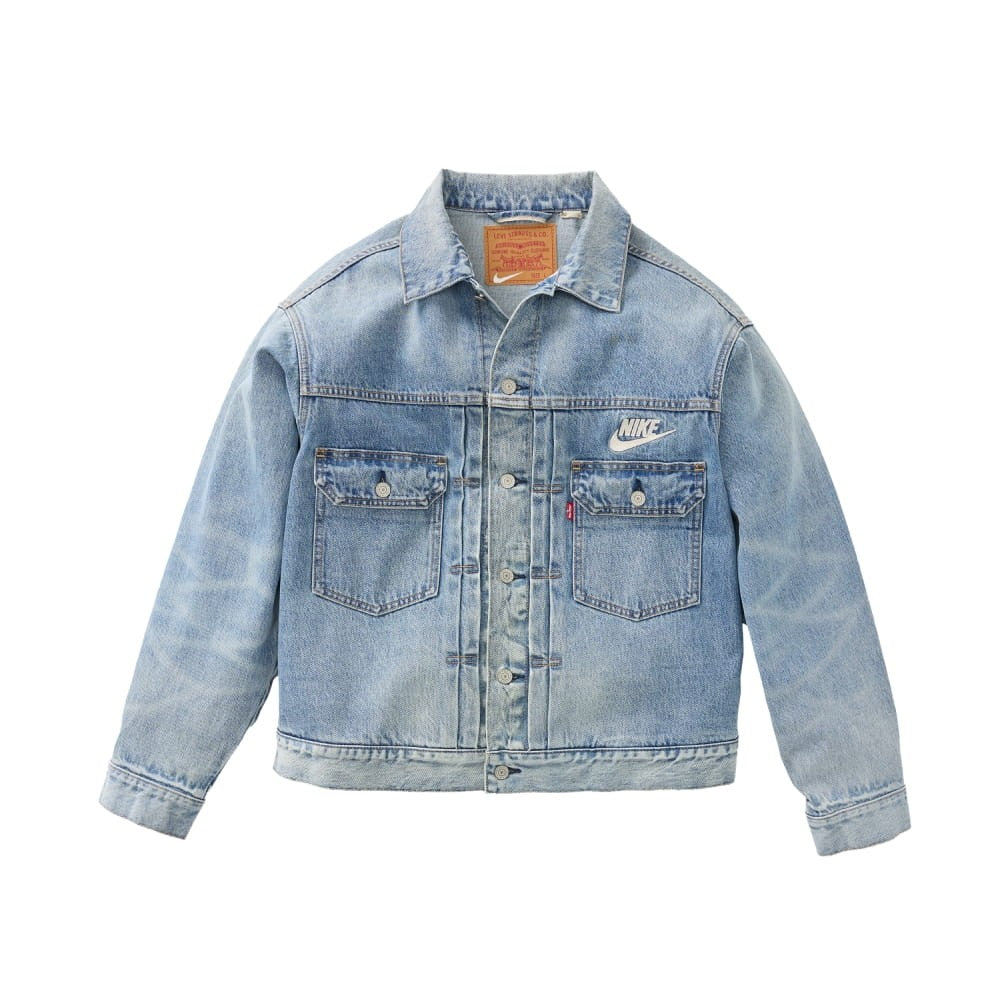 LEVI'S Nike Denim Trucker Jacket Light Indigo