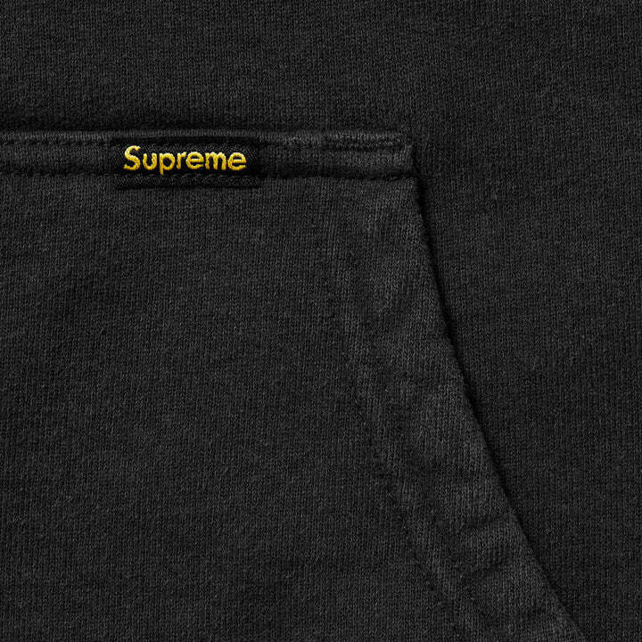 Supreme Work Zip Up Hooded Sweatshirt Black