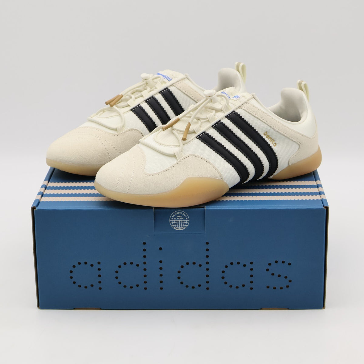 JQ9229 Bad Bunny à adidas Ballerina Off White Core Black Gum (Men's)