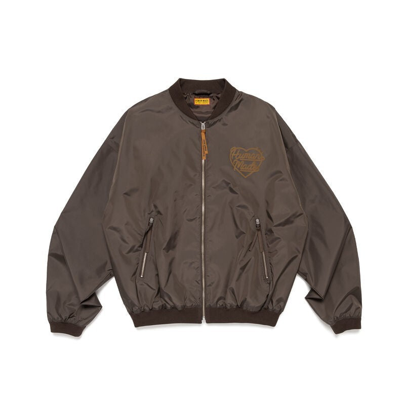 HUMAN MADE Nylon Blouson Brown