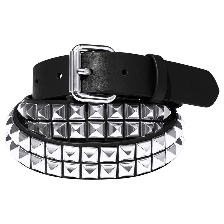 Supreme Studded Leather Belt Black