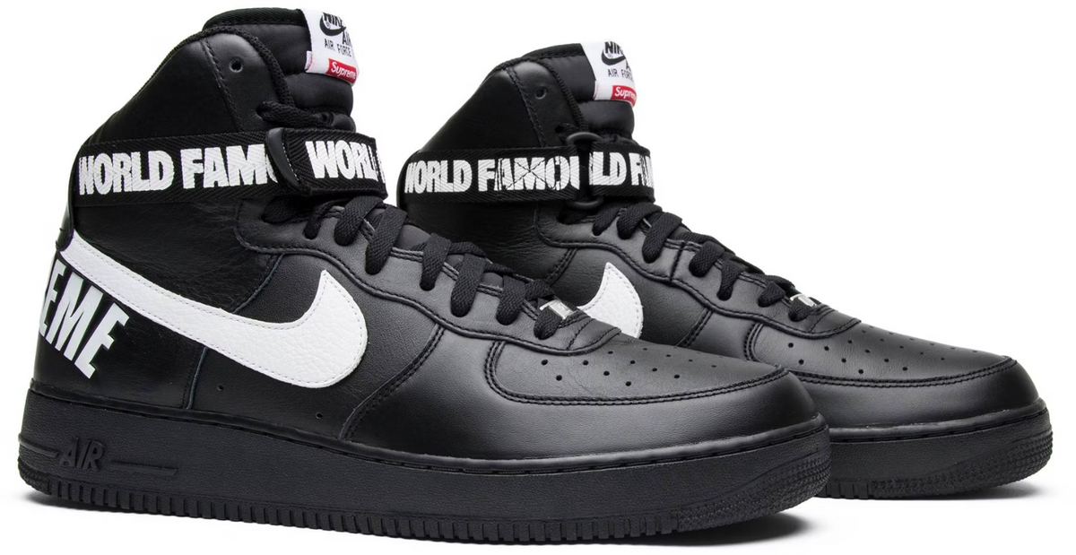 698696-010 Nike Air Force 1 High Supreme Special "Black/White" (Men's)