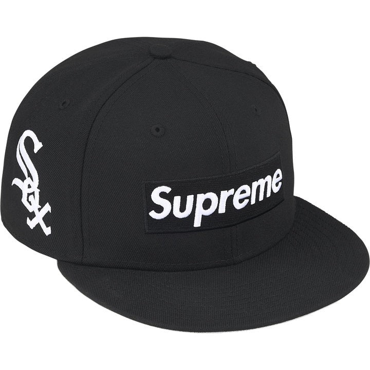 Supreme MLB New Era Teams Box Logo Chicago White Sox Black