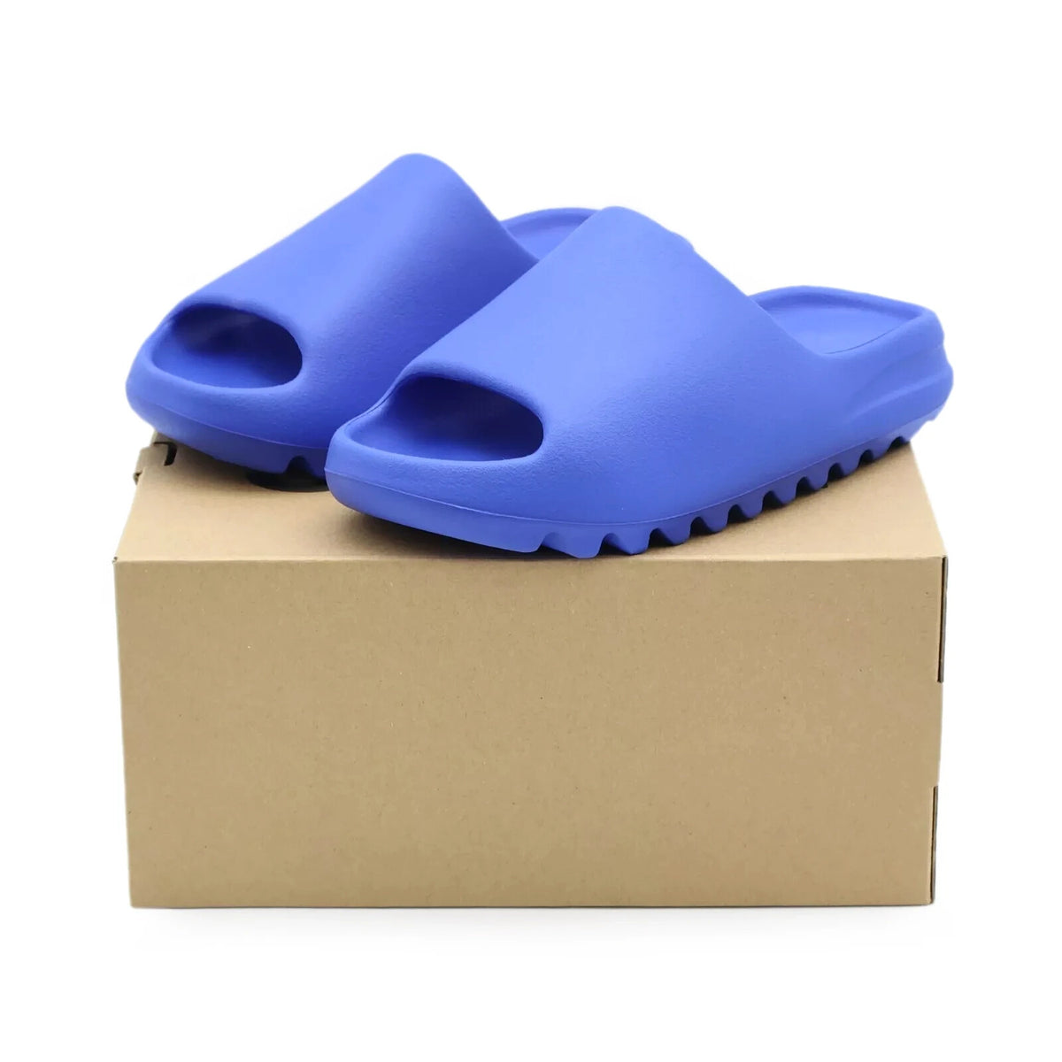 ID4133 adidas Yeezy Slide Azure Cobalt Royal Blue Sapphire Indigo Marine (Men's)