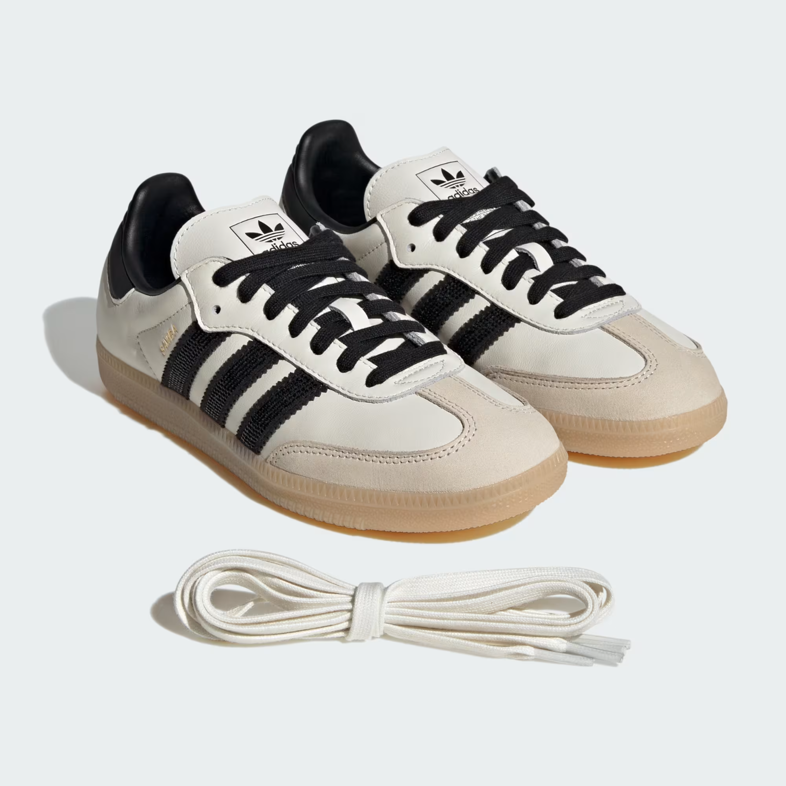 KK0064 adidas Originals Samba OG Off White Core Black Gum (Women's)