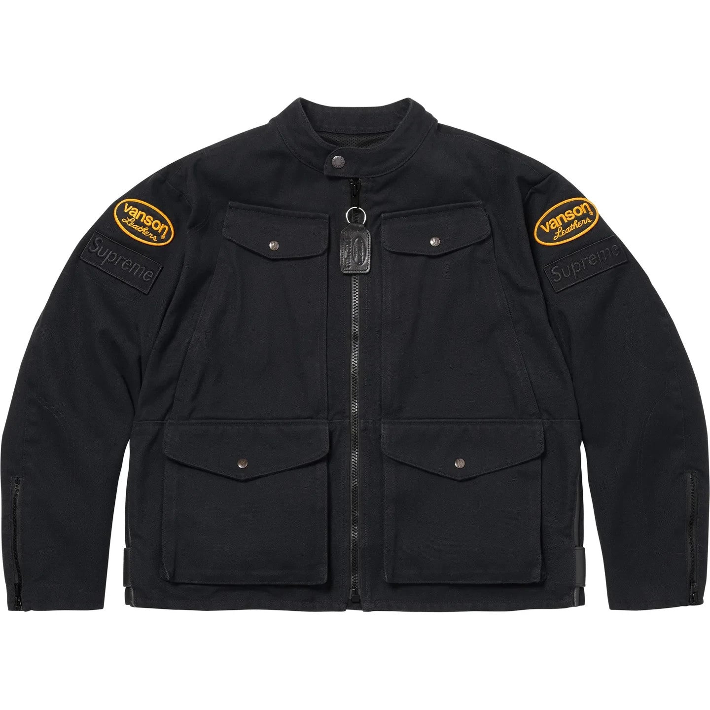 Supreme x Vanson Leathers Cordura Jacket Black