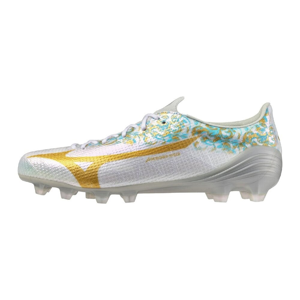 P1GA265014 Mizuno α 3 JF Japan "White/Blue" (Men's)