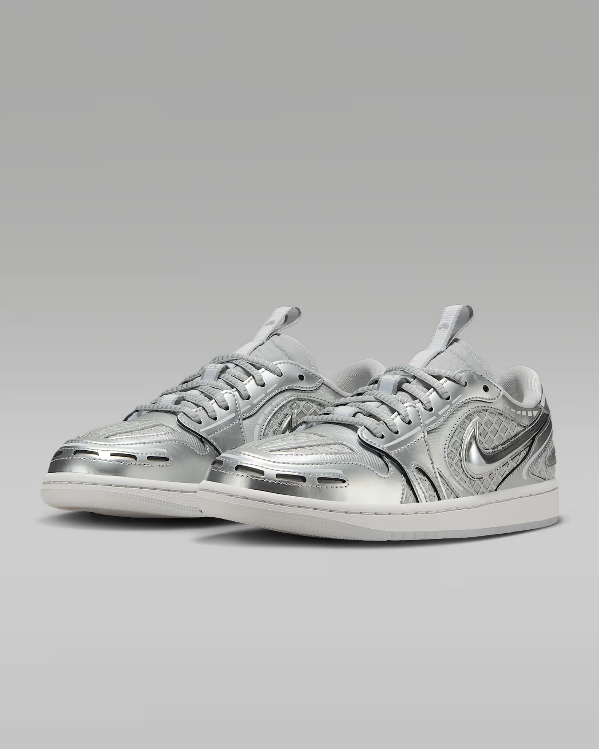 HQ2186-002 Nike Air Jordan 1 Low Method of Make Neutral Grey White Pewt(Women's)