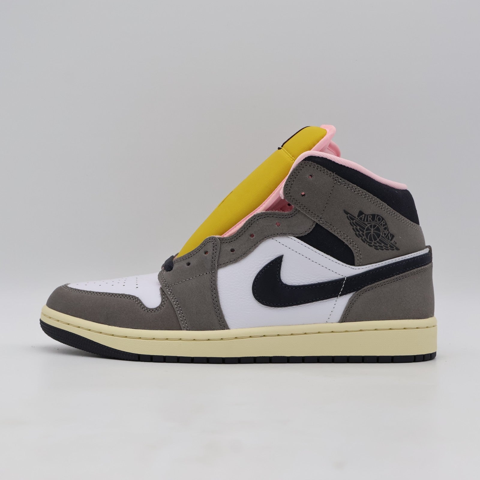 HQ2011-100 Nike Air Jordan 1 Mid Cave Stone (Men's)