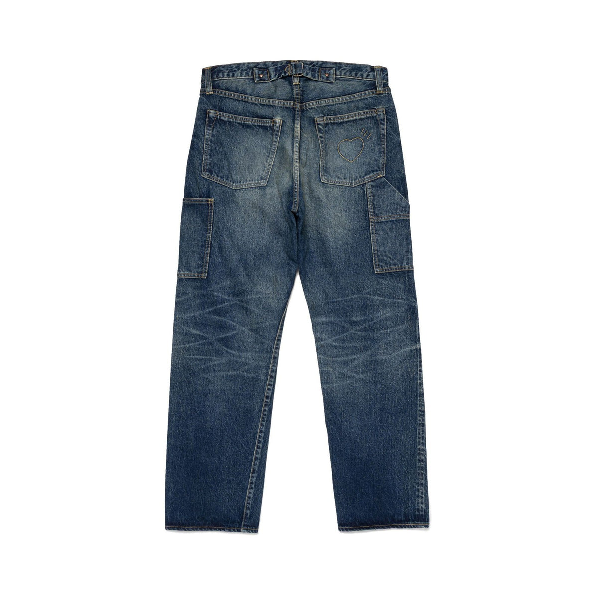 HUMAN MADE Straight Denim Pants Future Indigo