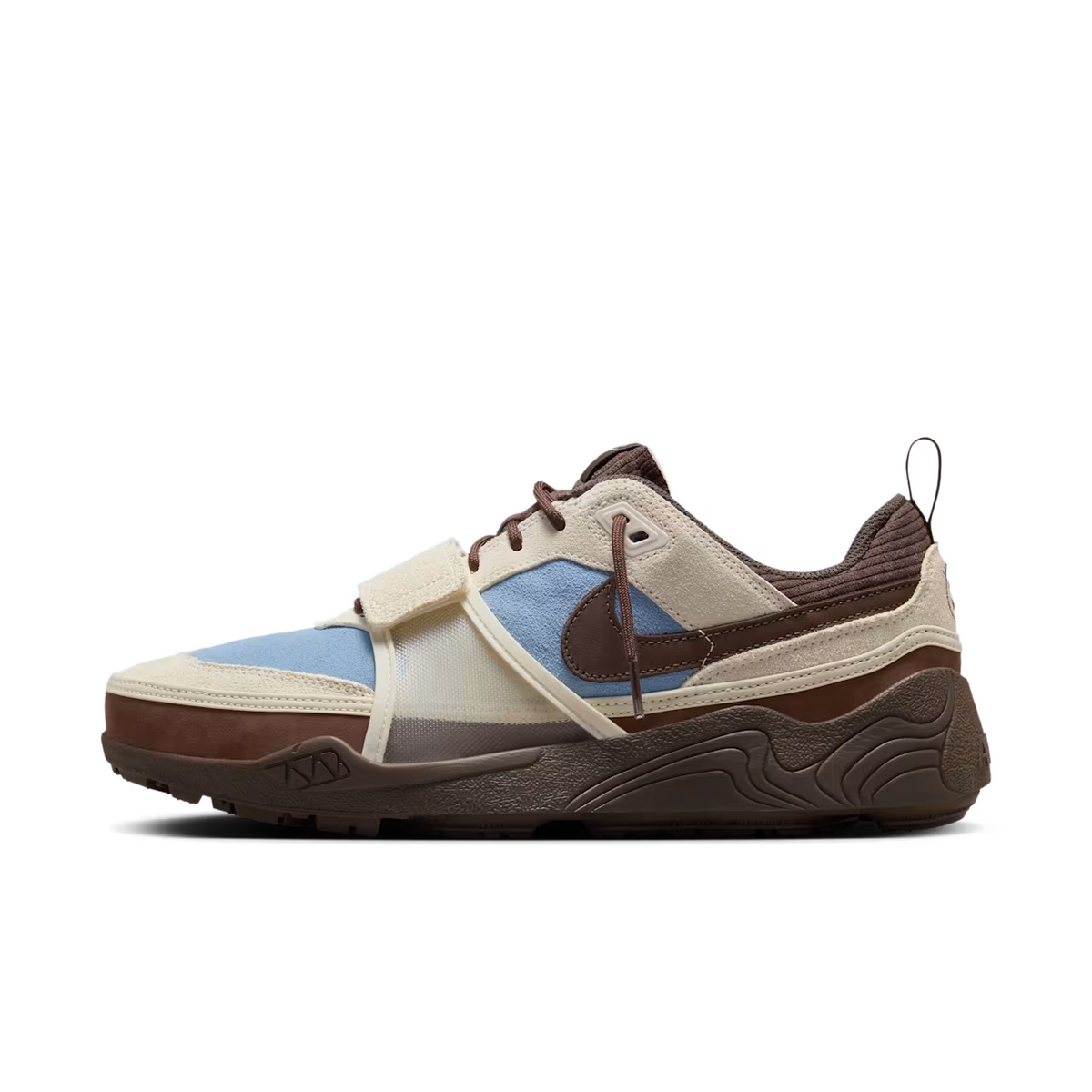 HQ3072-400 Travis Scott Nike Zoom Field Jaxx Pale Ivory and Leche Blue (Men's)