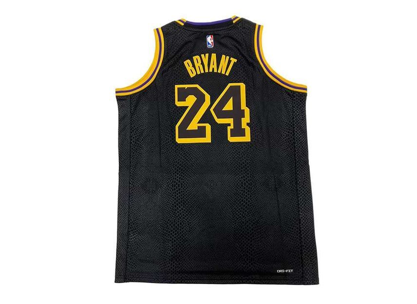 NBA Basketball Wear Kobe Bryant Jersey Black (PZ2B7BYXP23/NBACSJ3RD23)