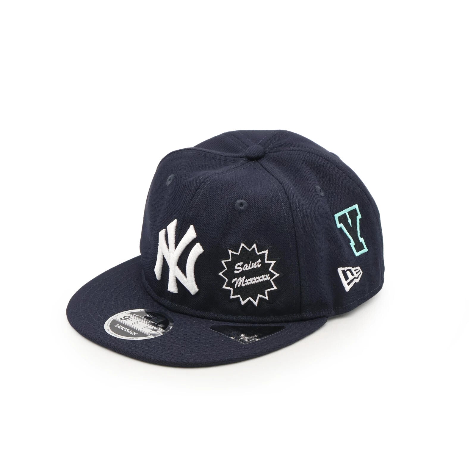 NEW ERA x SAINT Mxxxxxx x MLB Retro Crown 9Fifty New York Yankees Navy
