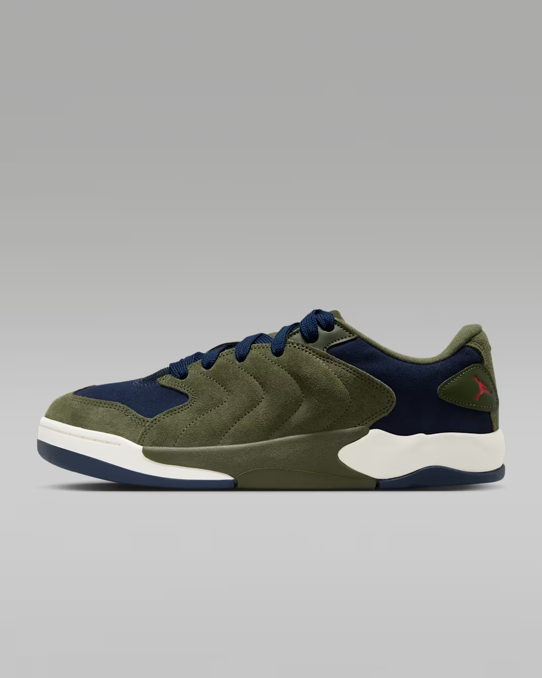 IB3731-301 Nike Jordan Session Cargo Khaki Chile Red Pale Ivory Obsidian(Men's)
