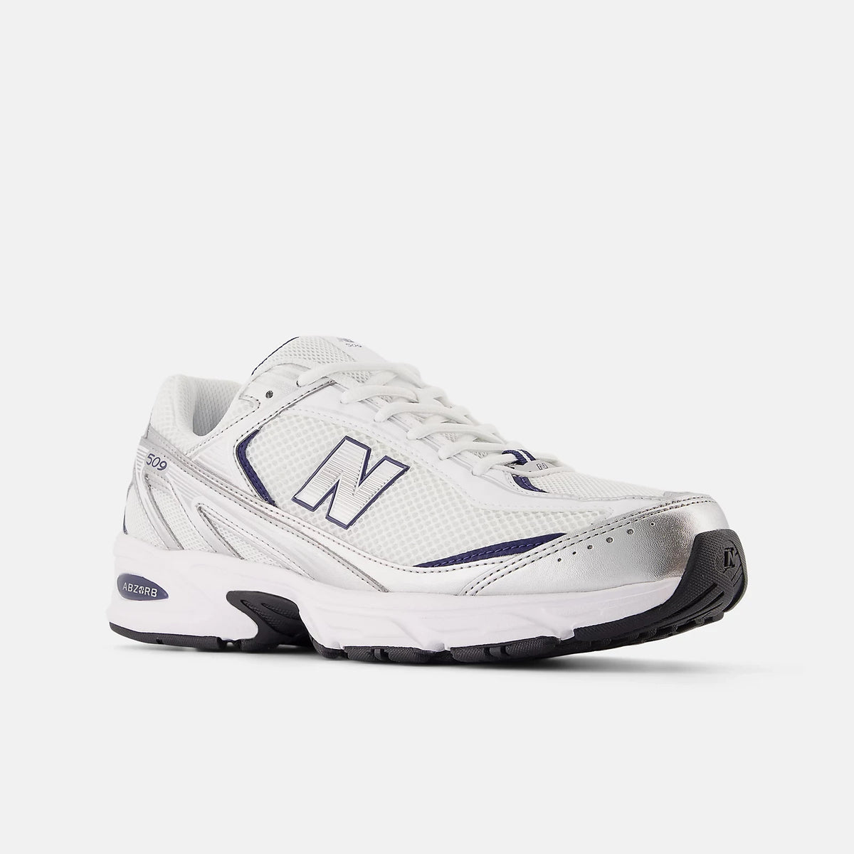 U509CD New Balance 509V1 White NB Navy Silver Metallic (Men's)