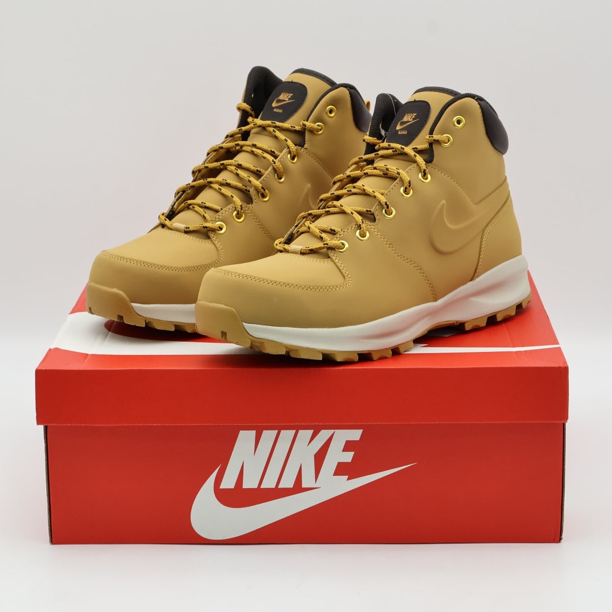 454350-700 Nike Manoa Leather Haystack Velvet Brown (Men's)