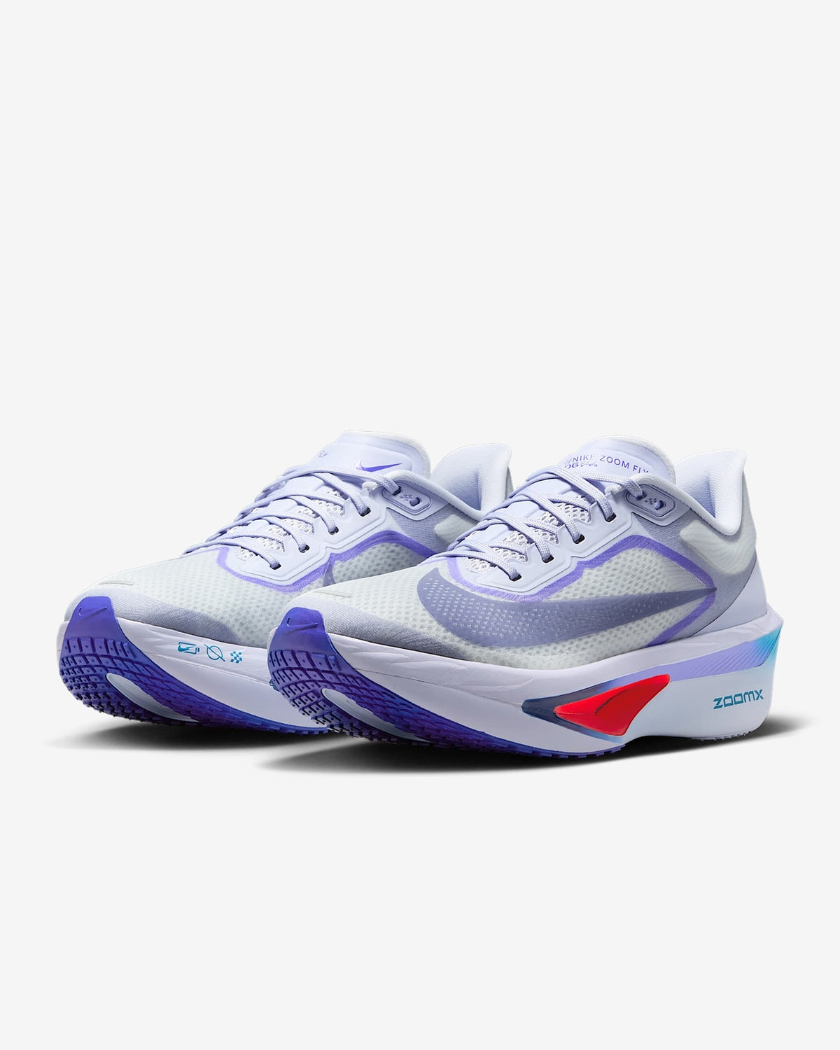 FN8455-004 Nike Zoom Fly 6 Ghost Football Grey Blue Lightning (Women's)