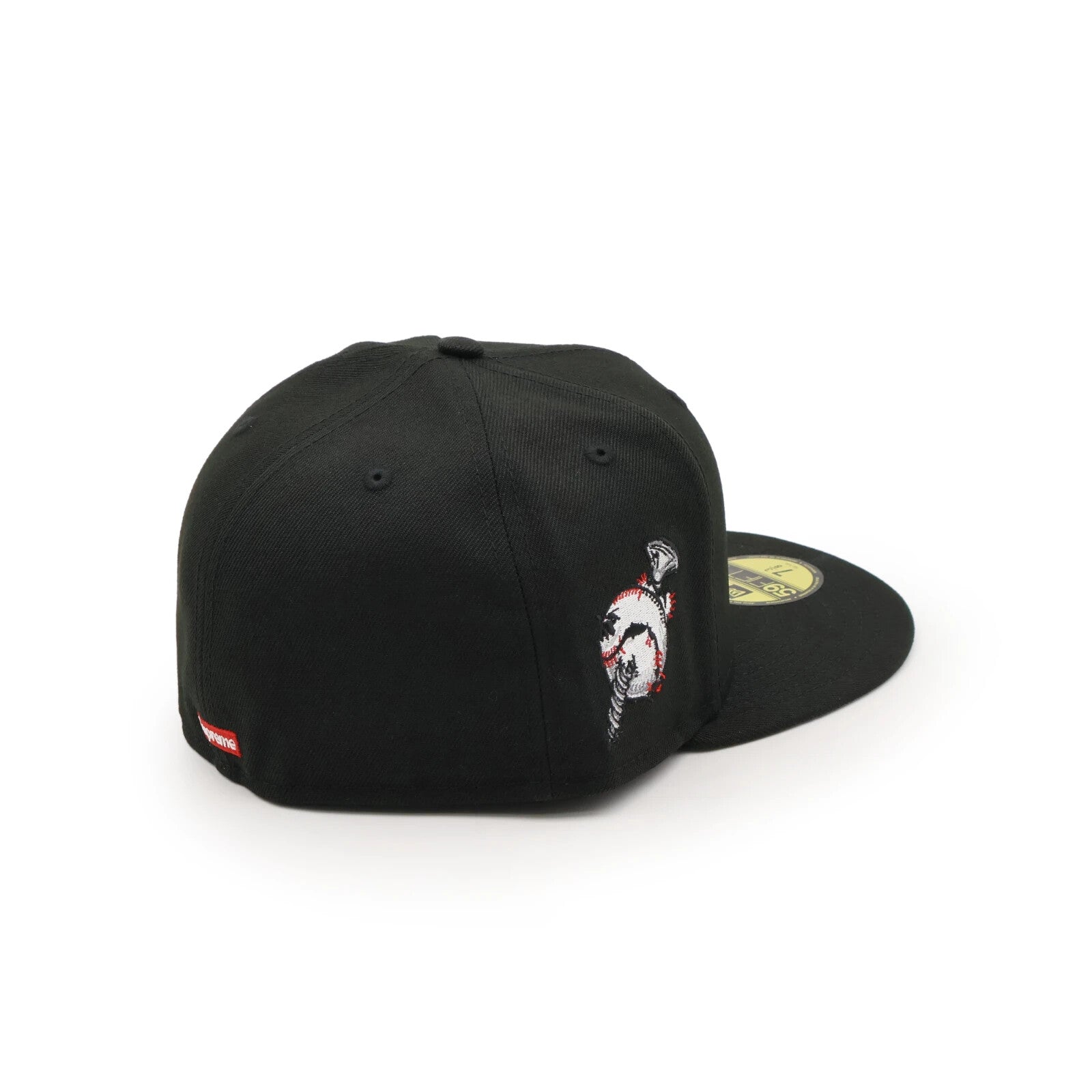 Supreme Screw Ball S Logo New Era Black