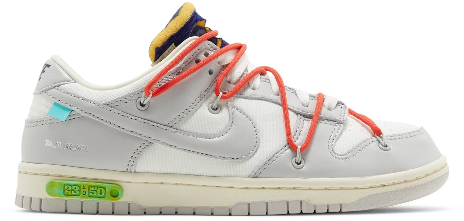 DM1602-126 Off-White à Nike Dunk Low 1 of 50 "Lot.23" (Men's)