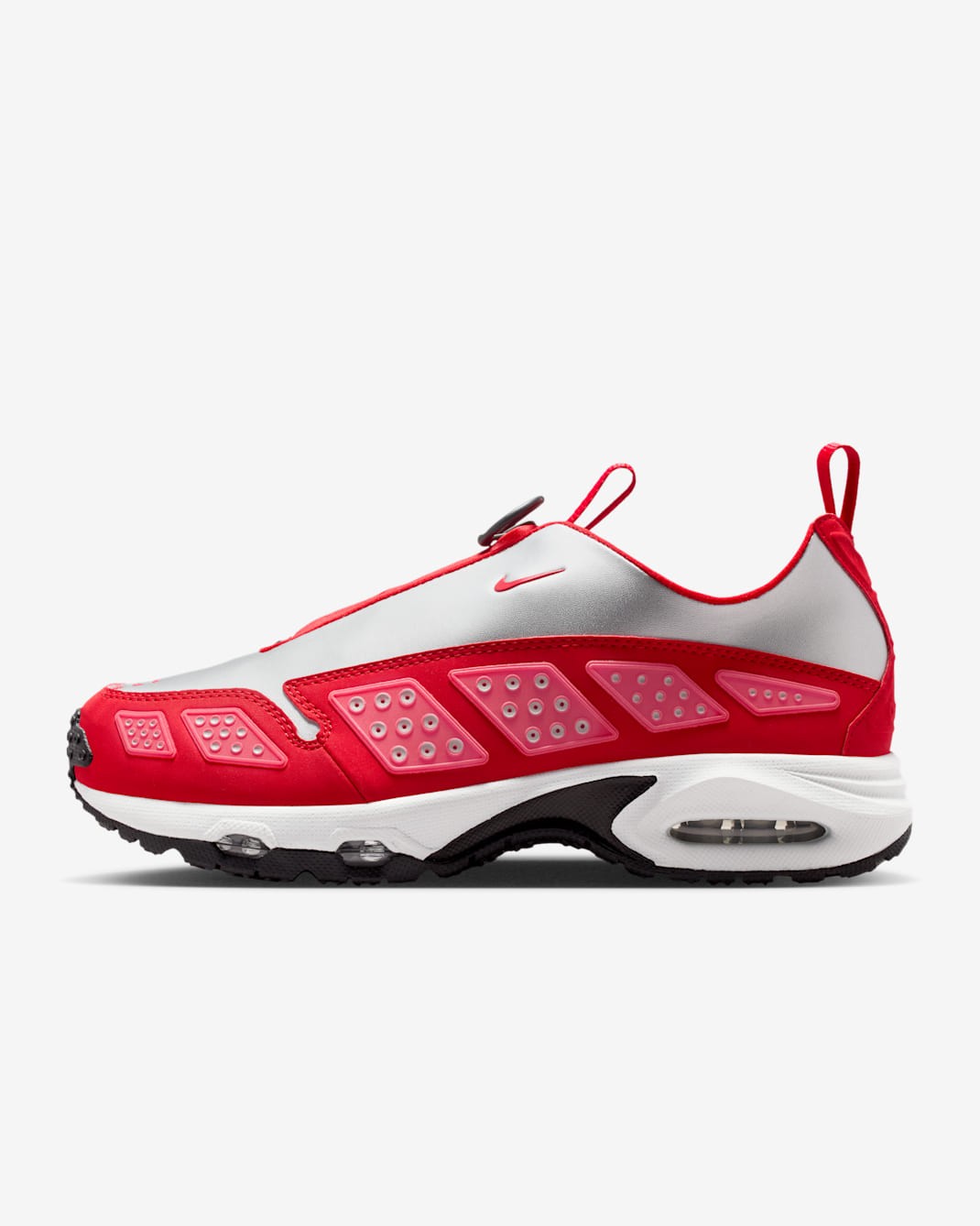 IH3988-001 Nike Air Max SNDR Fusion Red and Silver ( Women's)
