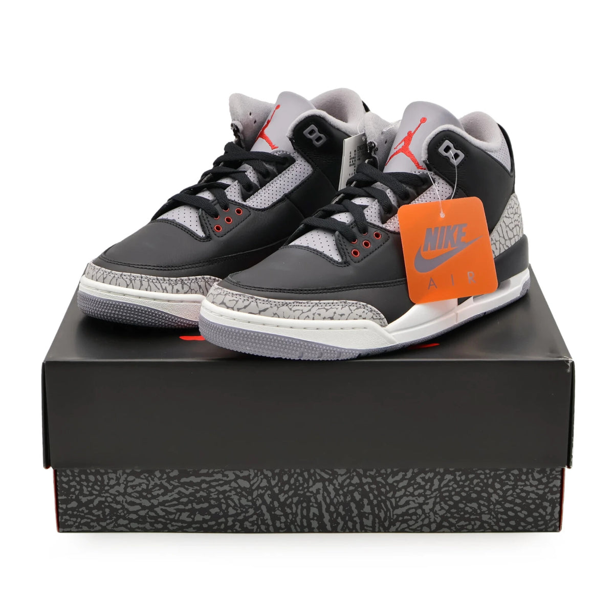 DN3707-010 Nike Air Jordan 3 Retro Black Cement (2024) (Men's)