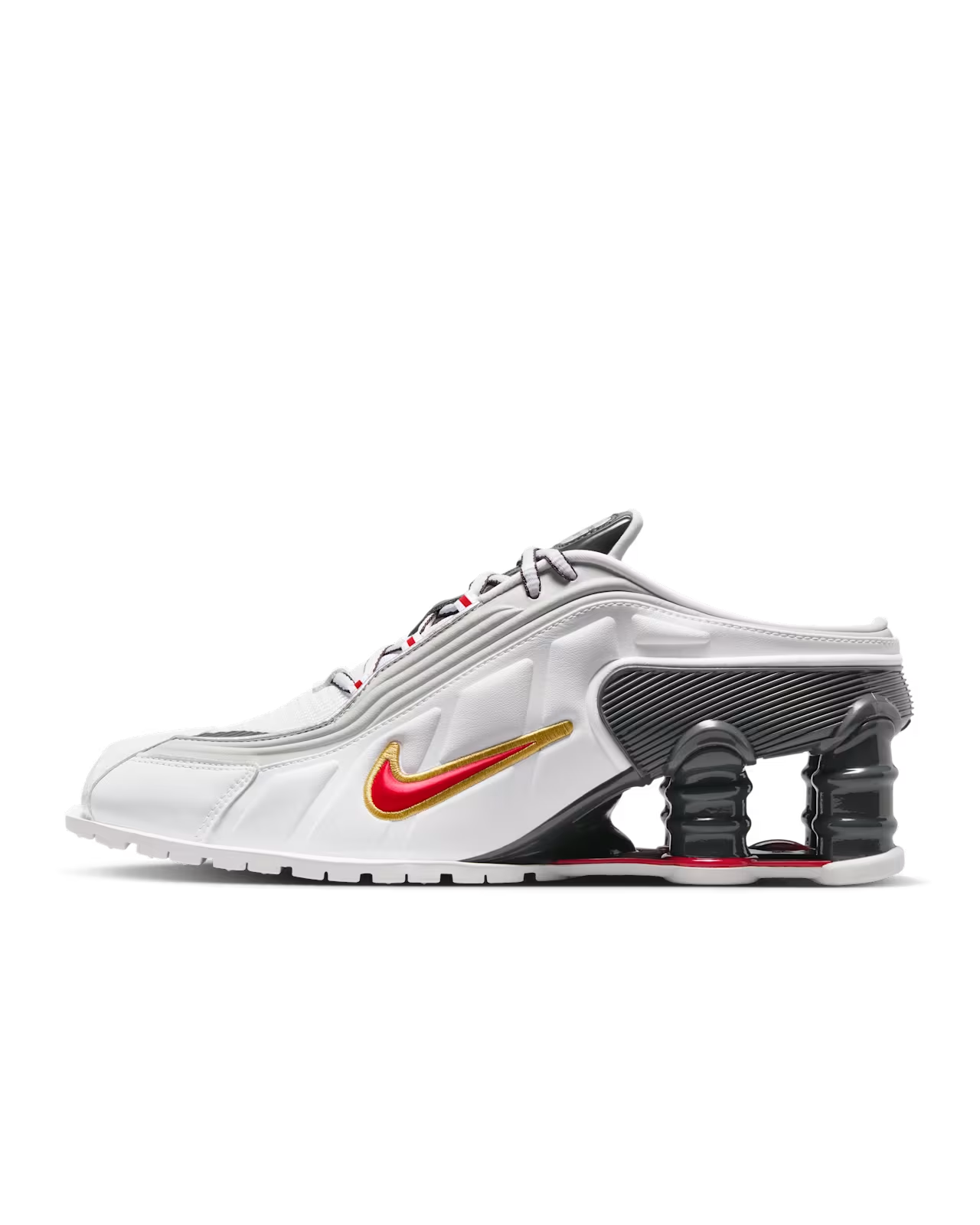 IM5420-100 Martine Rose Nike Shox MR4 White Varsity Red (Women's)