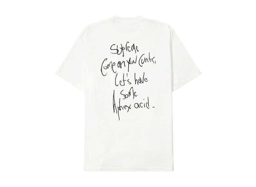 Supreme Aphex Twin Windowlicker Tee White