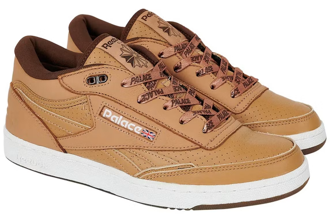 FZ5843 Palace à Reebok Club C Mid II Revenge "Brown" (Men's)