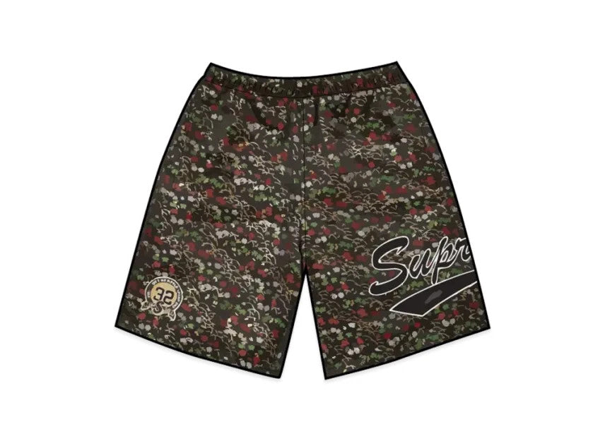 Supreme Floral Jacquard Short "Black"