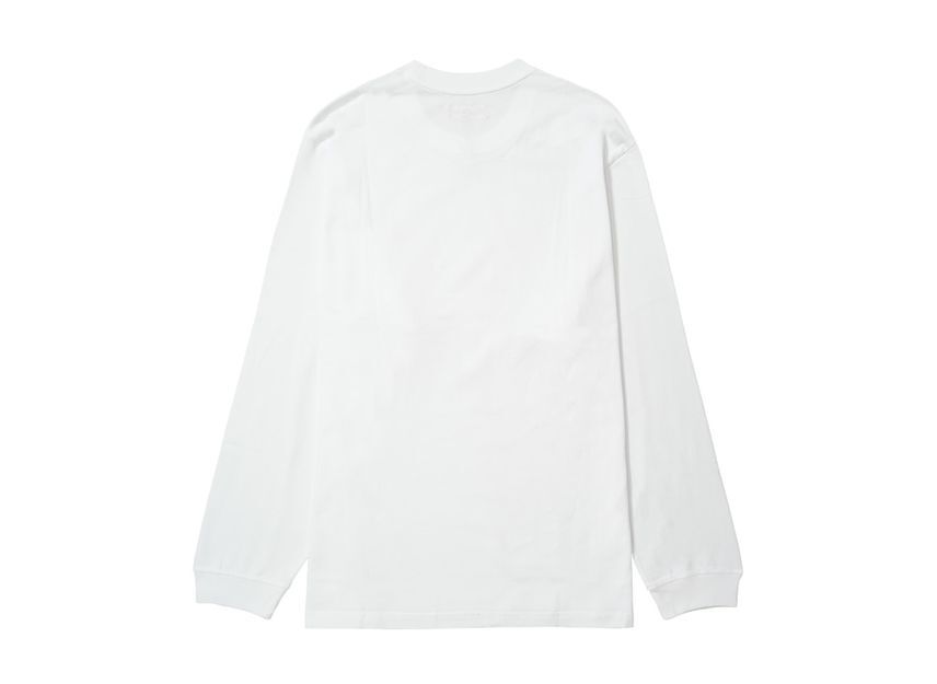 Supreme Small Box L/S Tee White (25SS)
