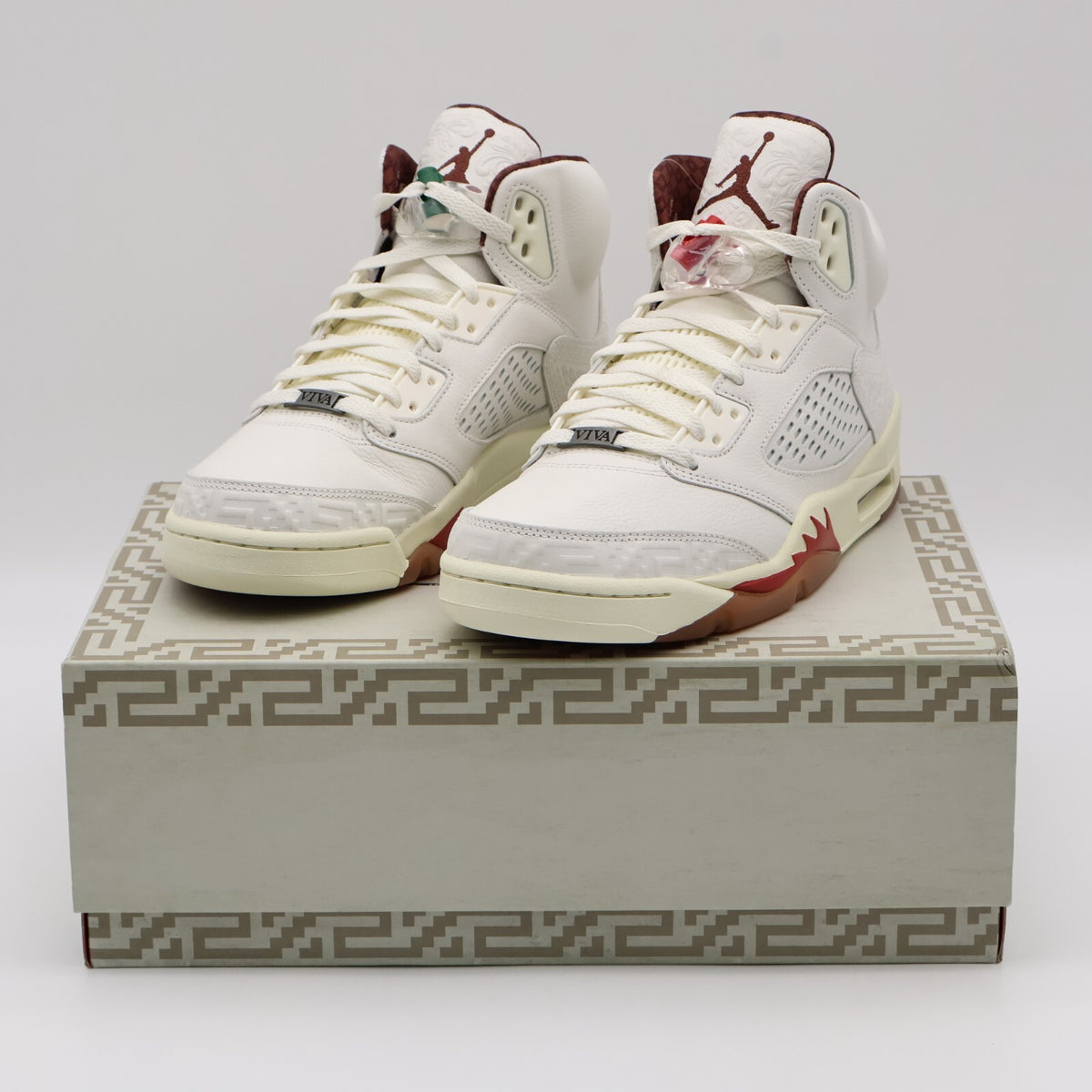 HF8833-100 Nike Air Jordan 5 Retro El Grito Sail and Dark Pony (Men's)