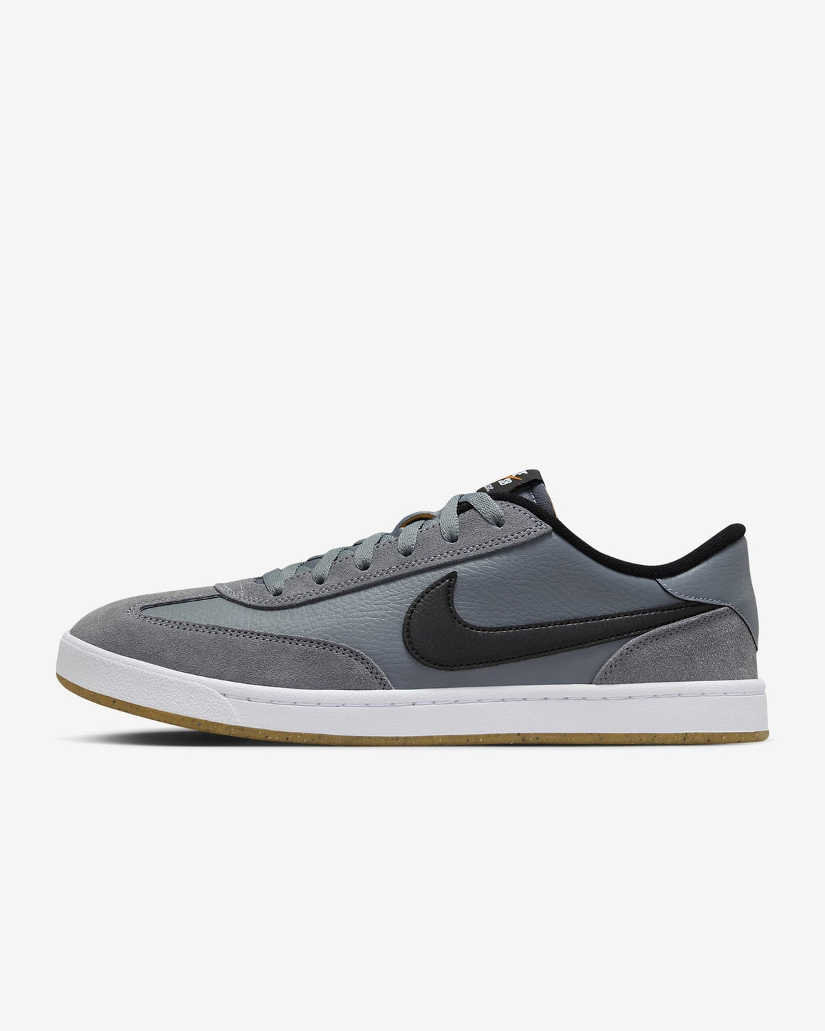 909096-003 Nike SB FC Classic Cool Grey White Vivid Orange Black (Men's)