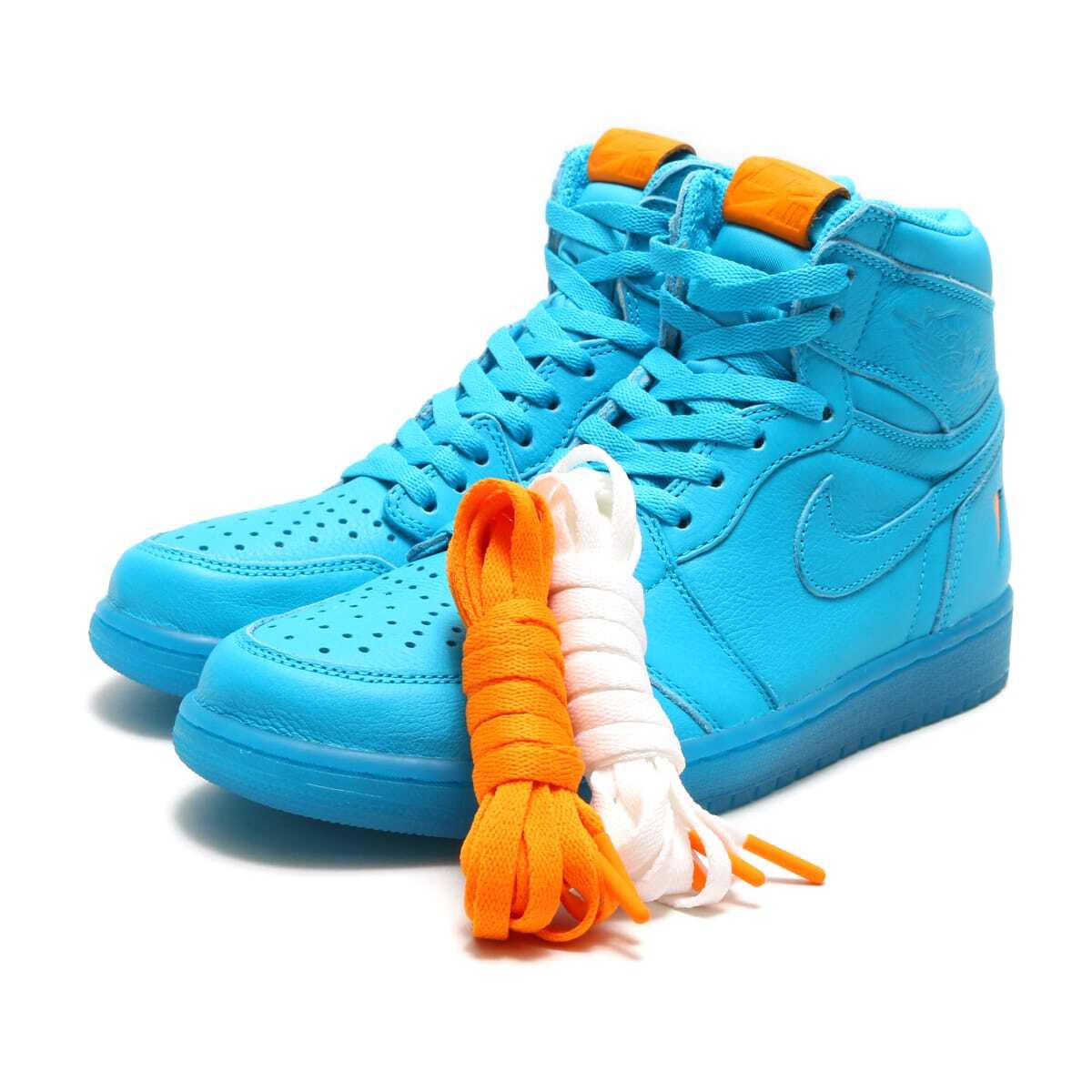 AJ5997-455 Nike Air Jordan 1 Retro High Gatorade Blue Lagoon (Men's)