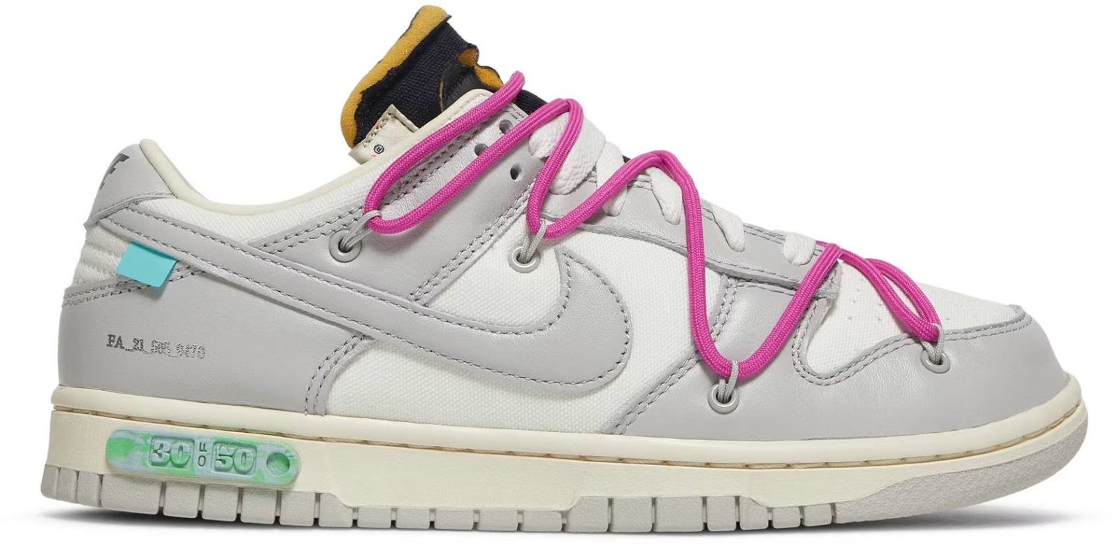 DM1602-122 Off-White à Nike Dunk Low 1 of 50 "Lot.30" (Men's)