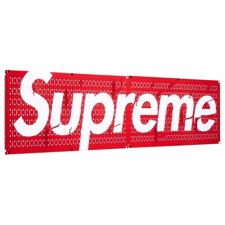 Supreme x Wall Control Pegboard Panel (Set of 2) Red