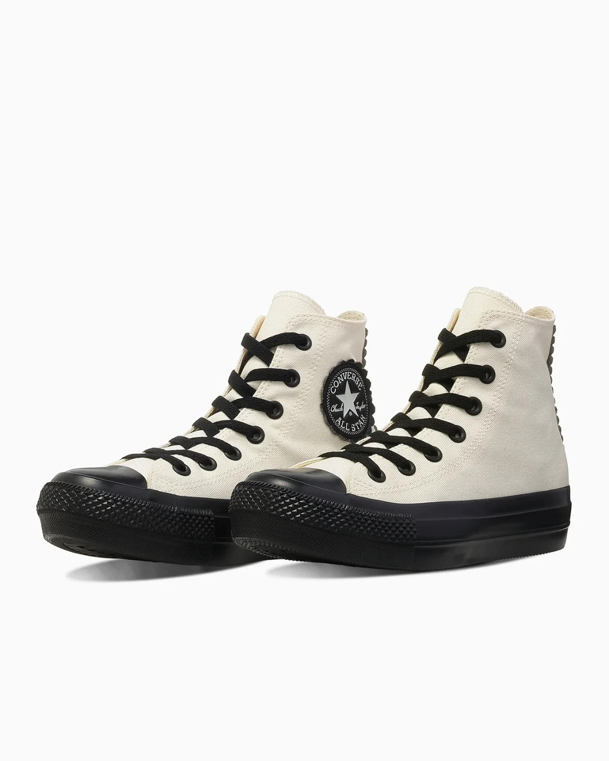 31318811 Converse Women's All Star PLTS Flowercut Hi "White/Black" (Women's)