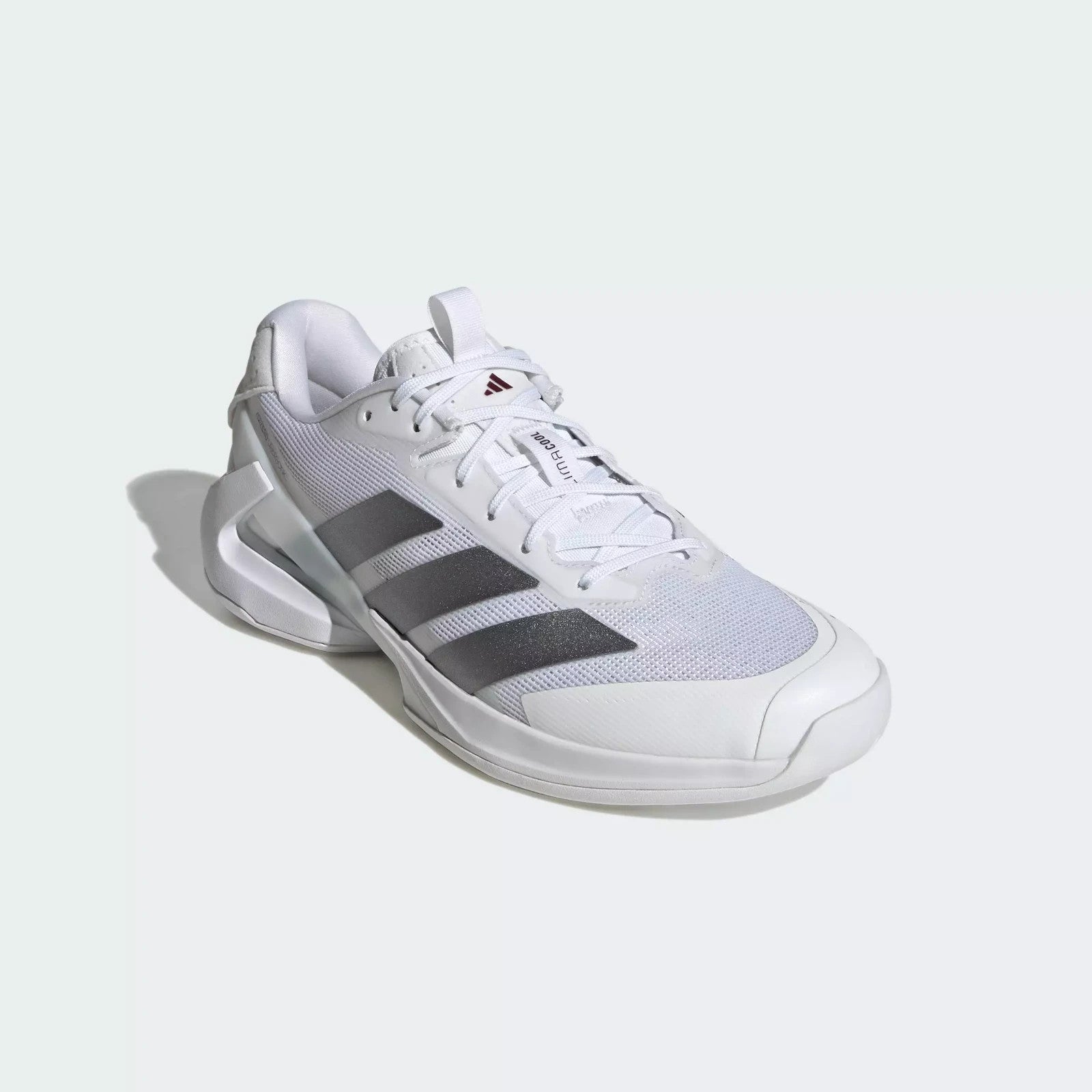 KK4409 adidas Adizero Ubersonic 5 Tennis Cloud White/Tech Grey Metallic (Men's)