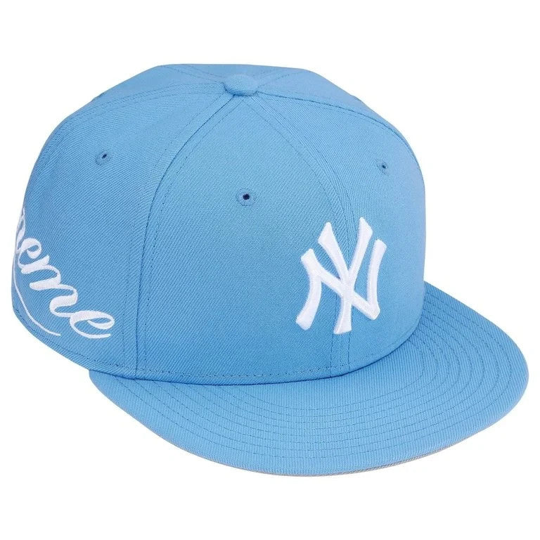 Supreme x New York Yankees New Era Blue