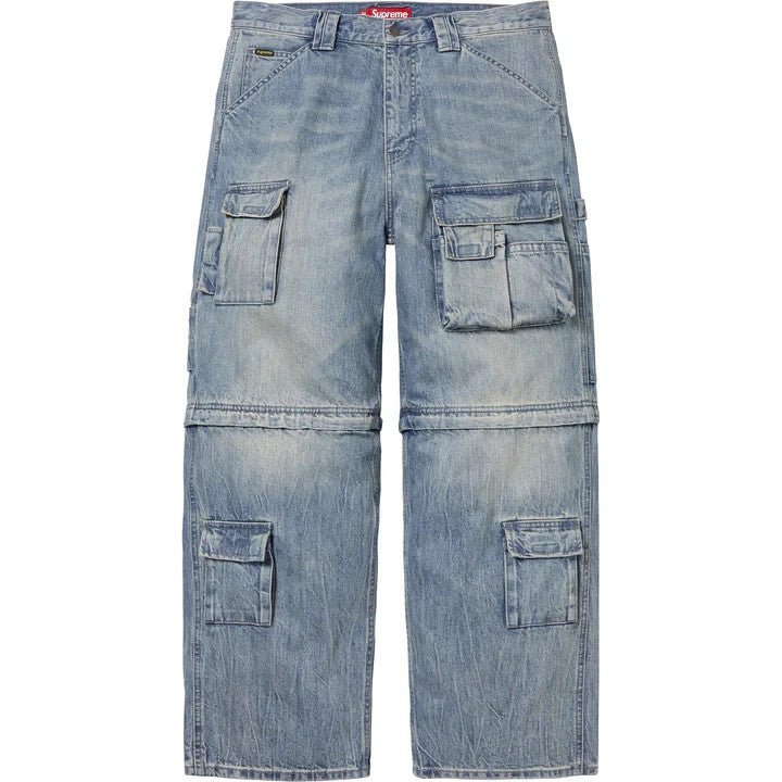 Supreme Zip-Off Utility Pant Denim