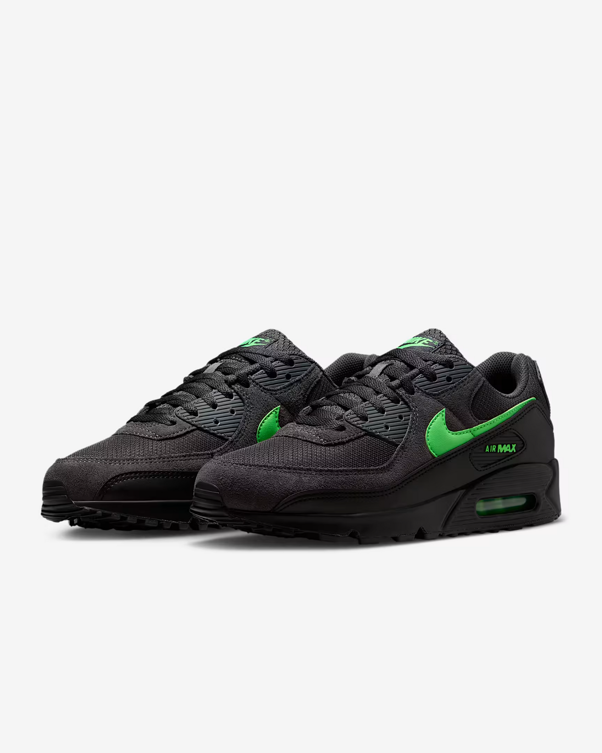 DM0029-015 Nike Air Max 90 Anthracite Black Green Strike (Men's)