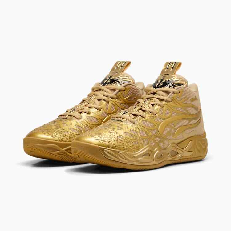 311306-01 Puma MB04 Golden Child Puma Gold Matte Puma Gold Puma Black (Men's)
