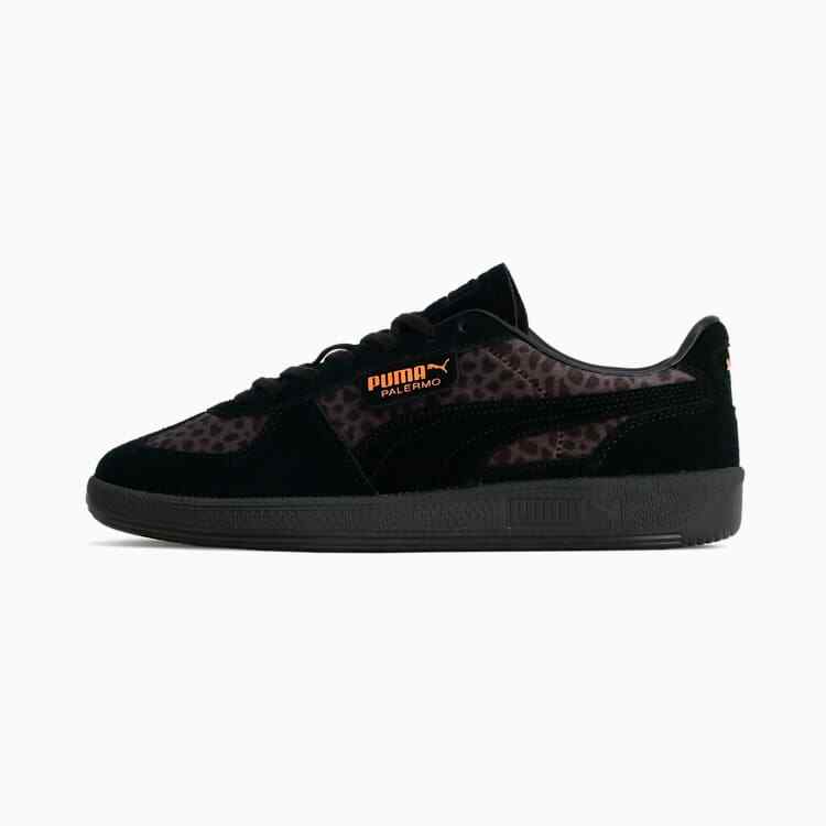 403449-01 Scye Puma Palermo Leo Puma Black Rickie Orange (Men's)