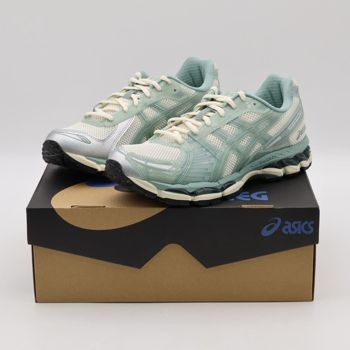 1203A675-100 KITH Ronnie Fieg Asics Gel-Kayano 12.1 Cream Sage (Men's)