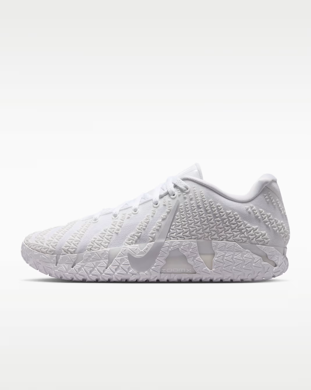 IV4425-104 Nike Ja 3 EP Team Bank Triple White (Men's)