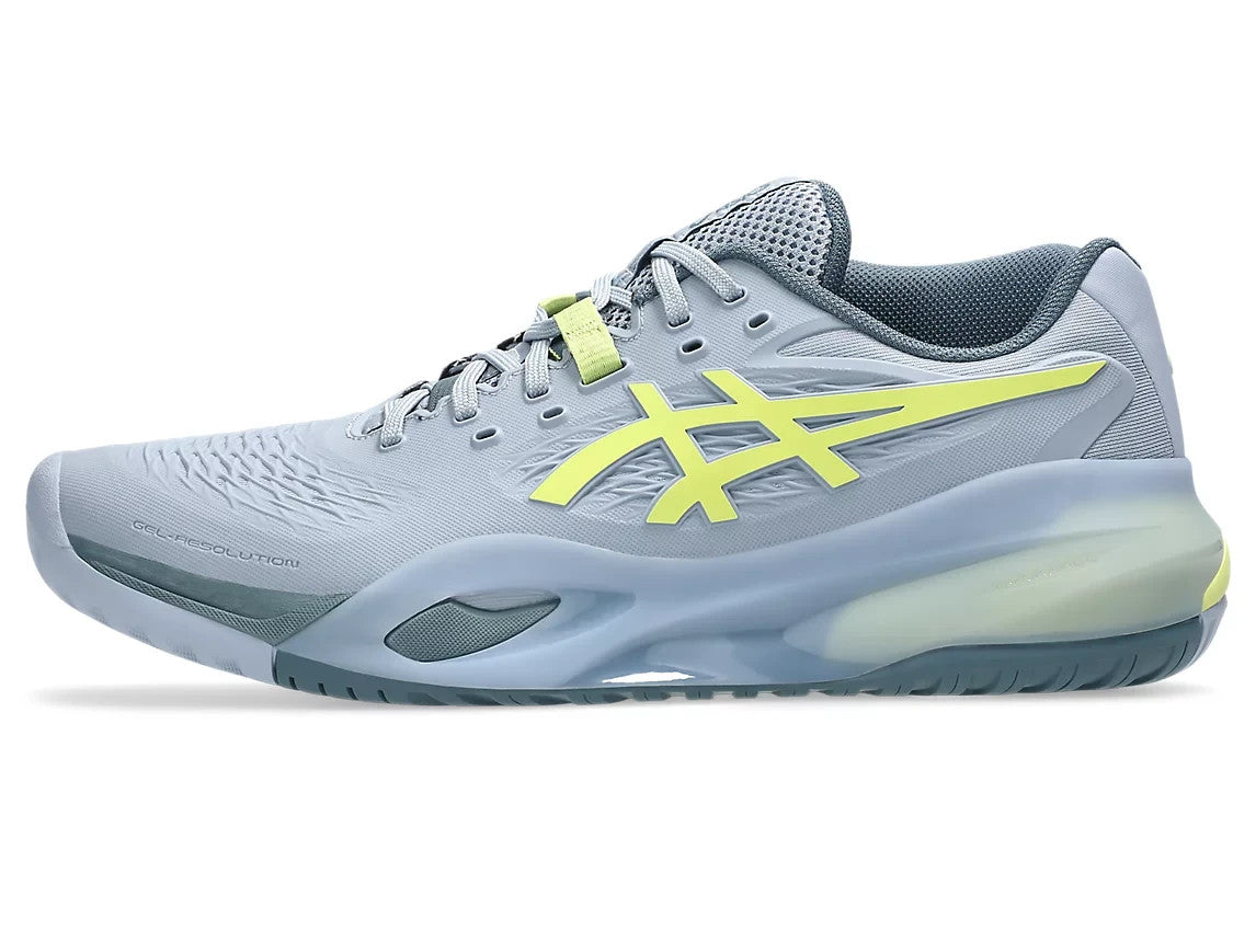 1041A481-402 Asics Gel-Resolution 10 "Grey Blue/Pistachio" (Men's)