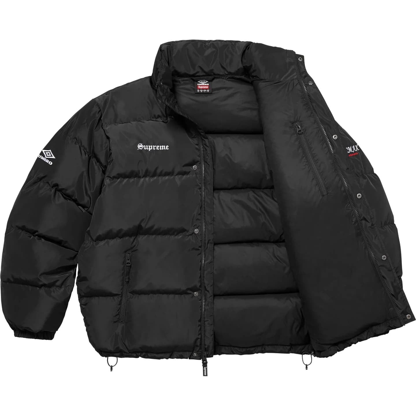 Supreme Umbro Down Puffer Jacket Black