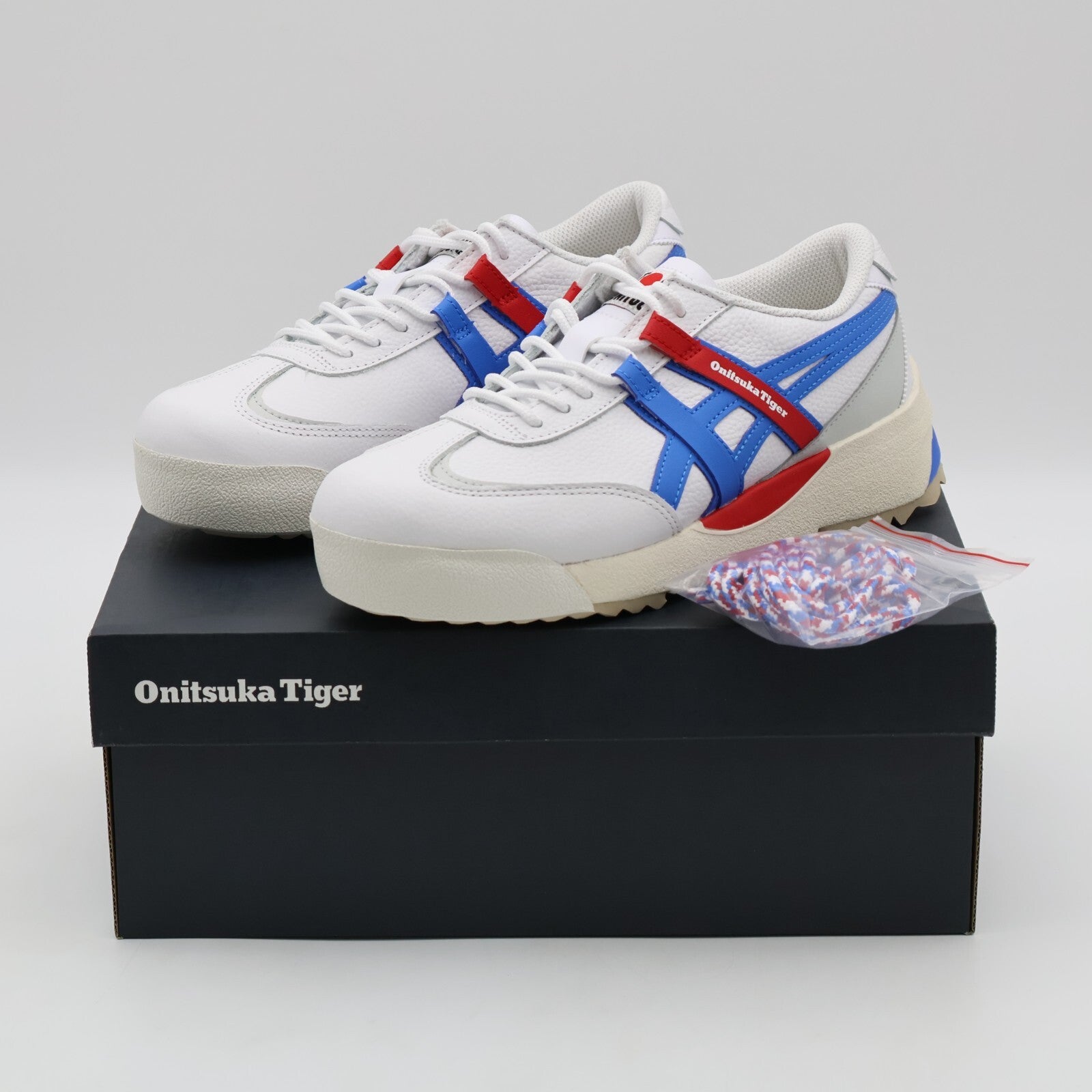 1183A559-101 Onitsuka Tiger Delegation EX White Electric Blue (Men's)